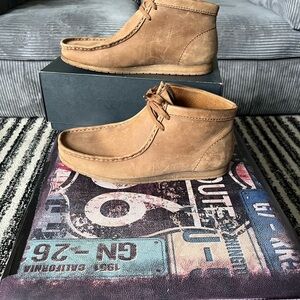 Clark’s Wallabee Tan